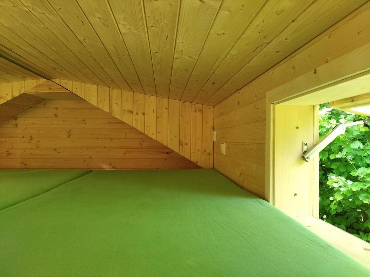 Celorocni Glamping V Pohodlnem Domecku Villa Vyprachtice Bagian luar foto
